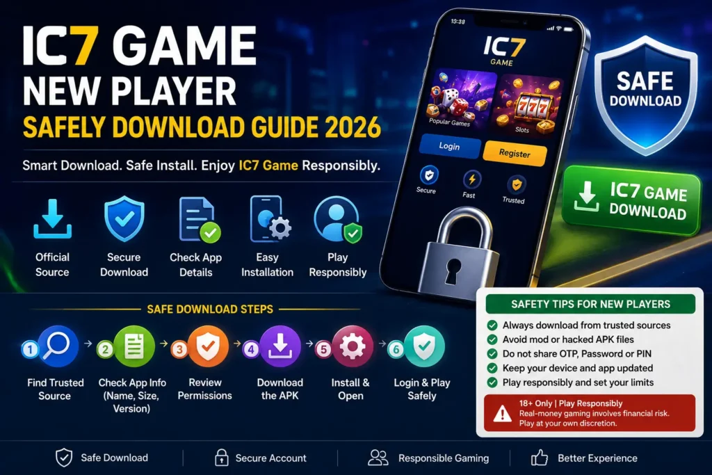 IC7 Game new player safely download guide 2026